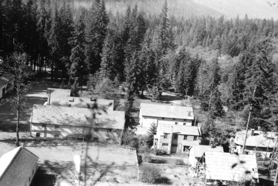 001 Zigzag Ranger Station, operations area 1940's