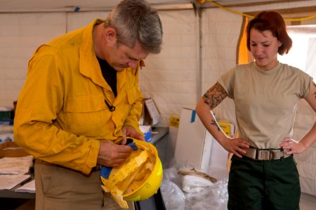 Firefighters, Umpqua National Forest 2017