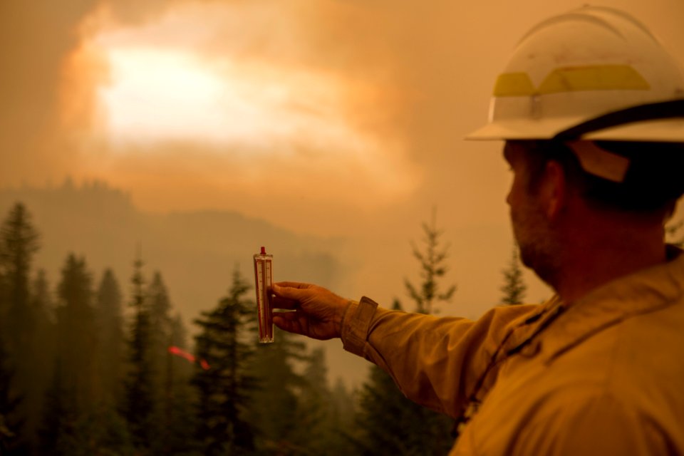 Firefighter, Umpqua National Forest Fires, 2017