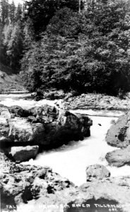 7 Falls on Nehalem River, Tillamook, Ore. photo