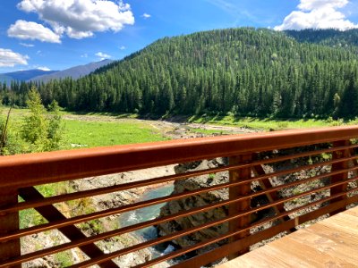 Colville NF - Sullivan Creek Mill Pond - June 2020 - View from bridge - Starr Farrell