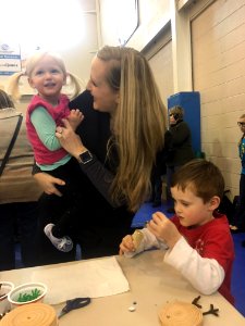 First Capitol Christmas Tree ornament making event in Sweet Home on January 20, 2018 1