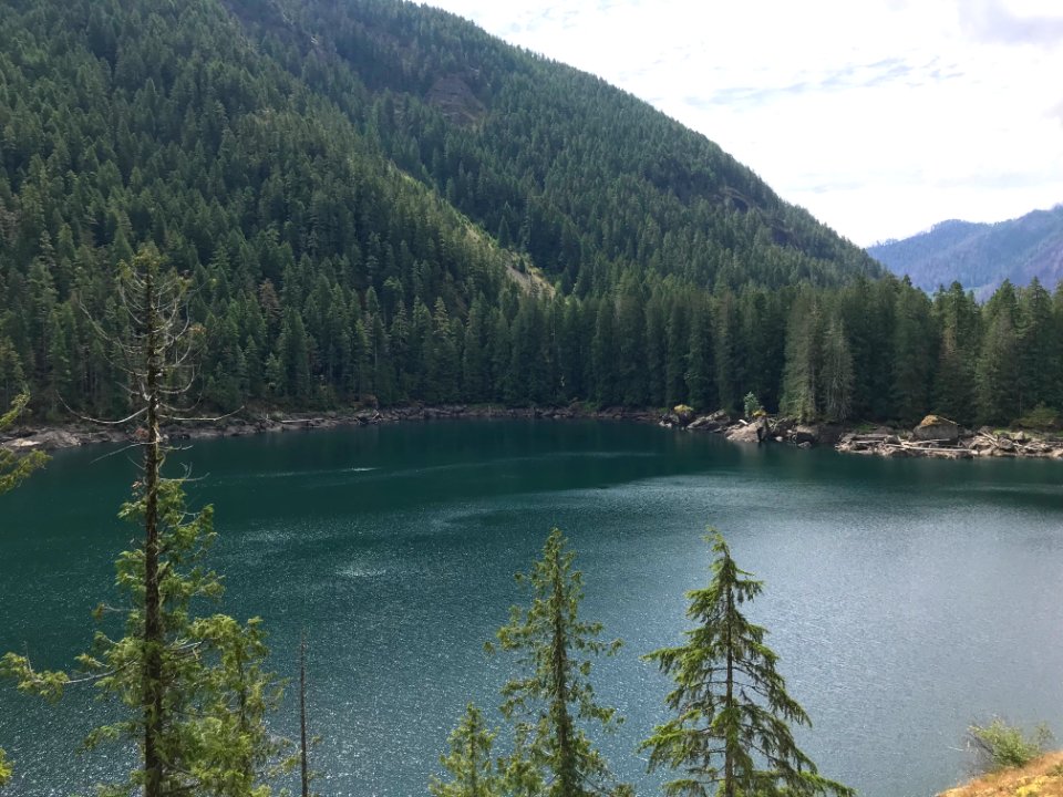 Olympic Lena Lake. (USDA Forest Service photo)
