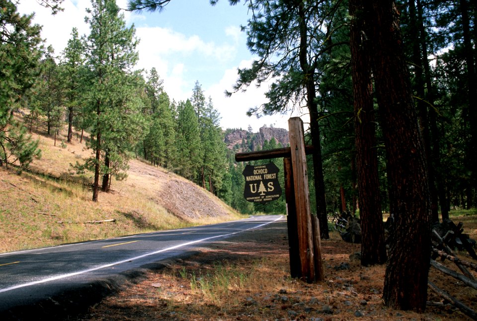 Ochoco NF entrance sign, Ochoco National Forest.jpg