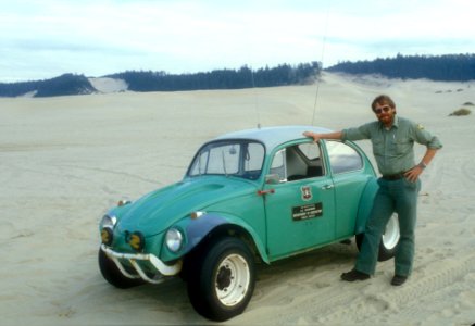 Siuslaw NF - Patrol VW at Dunes 1979 1