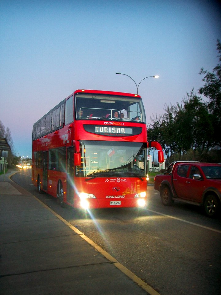 Bus visita talca