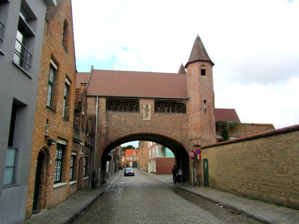 Bruges - La porta di Zonnekemeers