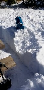 ChelanRidgeHawkWatchSnowEvent-MakingWaterFromSnow ChelanRD-OkaWenNFbyJanet MillardUSFS 2019-10-01