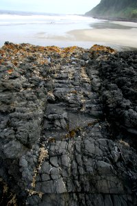 Pillow Basalt Feature at Cape Perpetua, Siuslaw National Forest