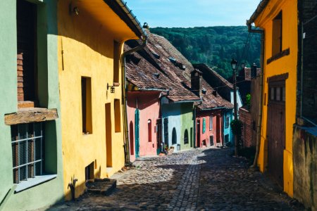 Colorful houses