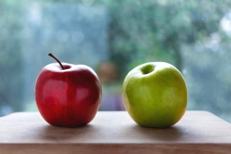 Two apples photo