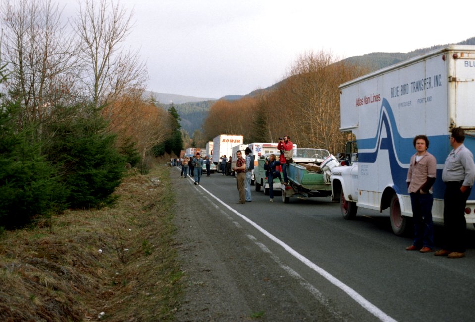 059 Evacuation of Mt St Helens Ranger District prior to May 18th 1980