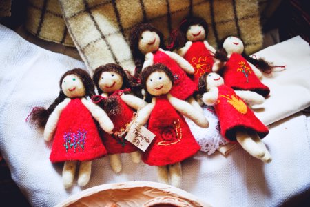 Handmade dolls photo