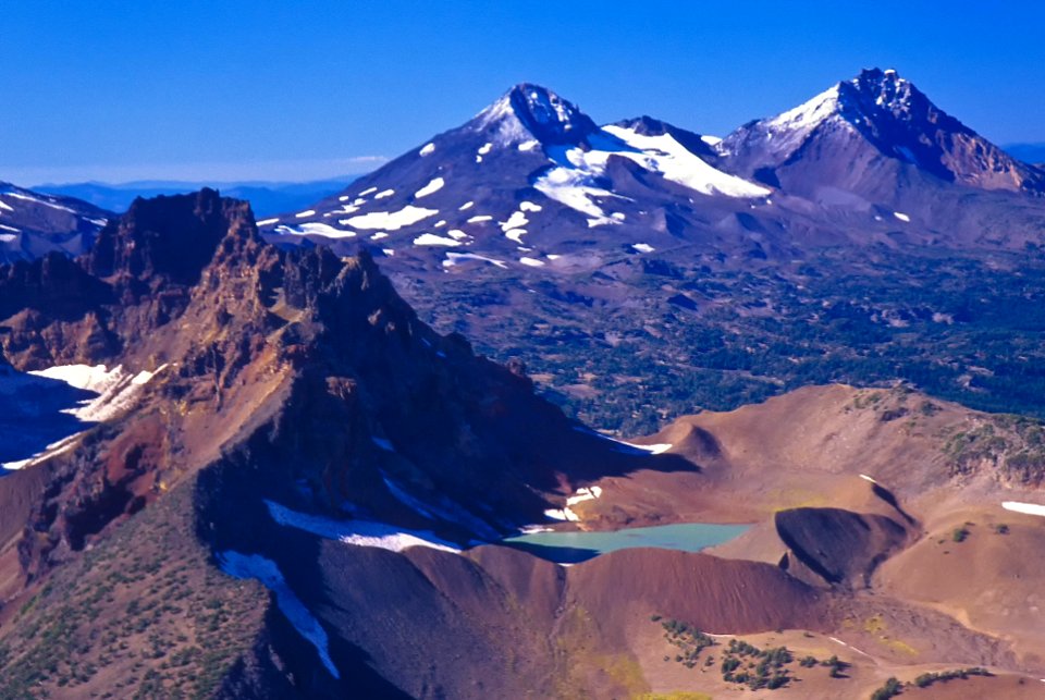 Deschutes National Forest Broken Top Lake photo