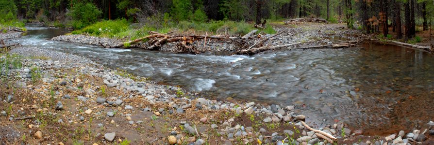 Deschutes National Forest, Whychus Creek restoration PP 22AB panorama before.jpg photo