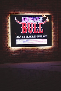 Restaurant lights citylight