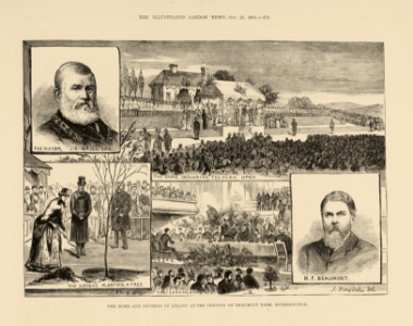 The Royal Visit to Huddersfield (1883)