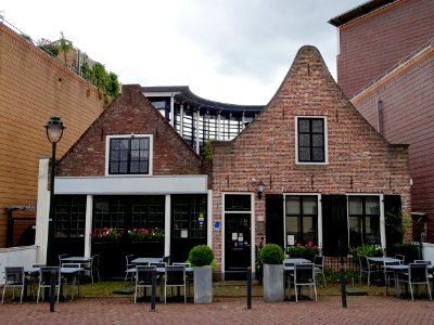 Two adjacent cafes