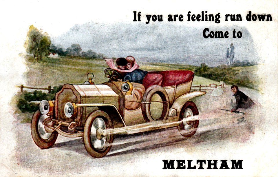 Meltham postcard