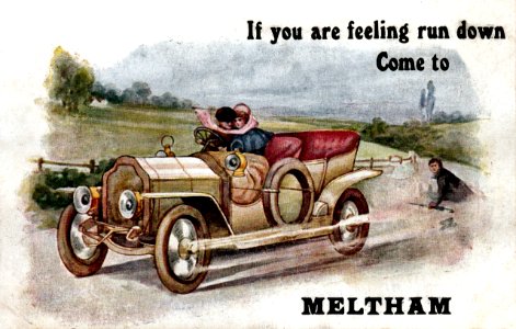 Meltham postcard photo