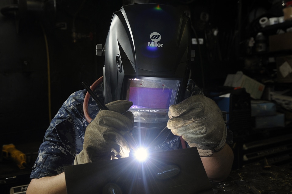 Welder industry metal