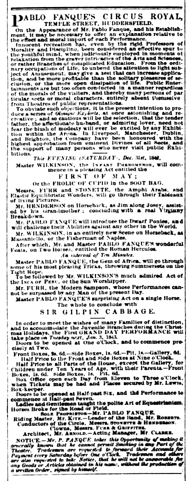 Pablo Fanque's Circus Royal
