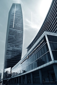 City urban business photo