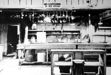 286 Summit Meadows WPA camp kitchen, Mt Hood Nat'l Forest