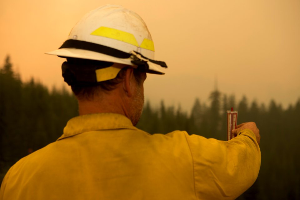 Firefighter, Umpqua National Forest Fires, 2017