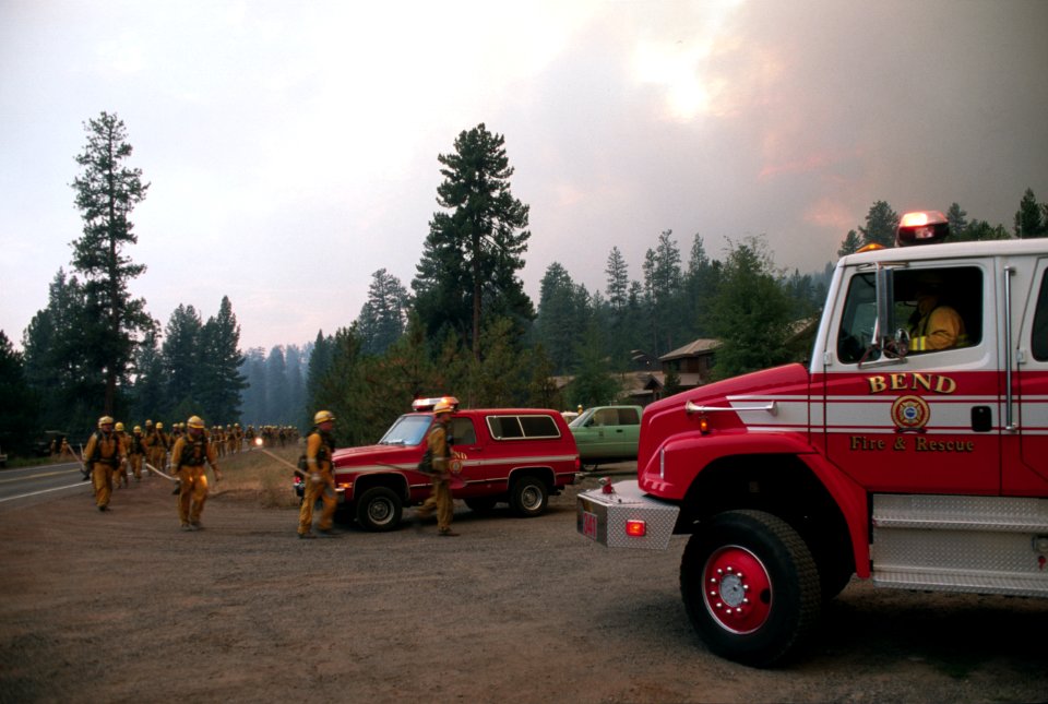 282 Ochoco National Forest, Hash Rock Fire photo