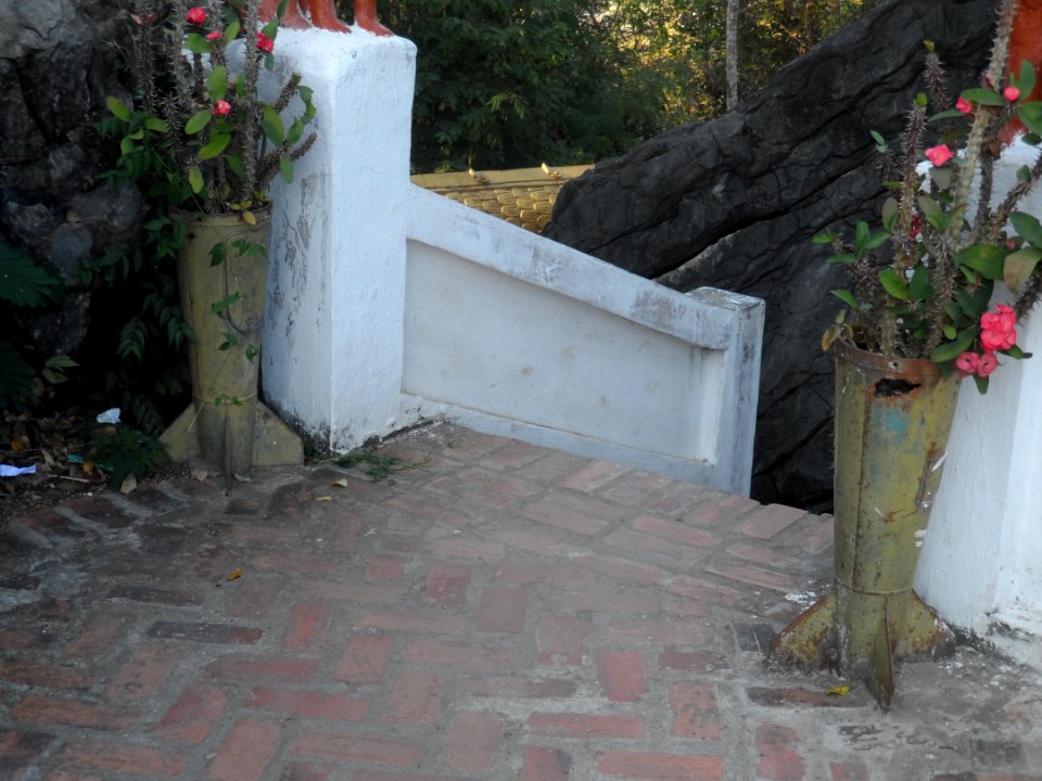 Dismantled bombs in Luang Prabang