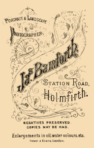 James Bamforth of Holmfirth