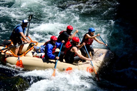 River recreation on the "Wild and Scenic" north Umpqua River