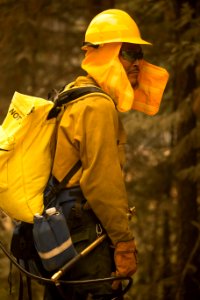 Firefighter, Umpqua National Forest Fires, 2017