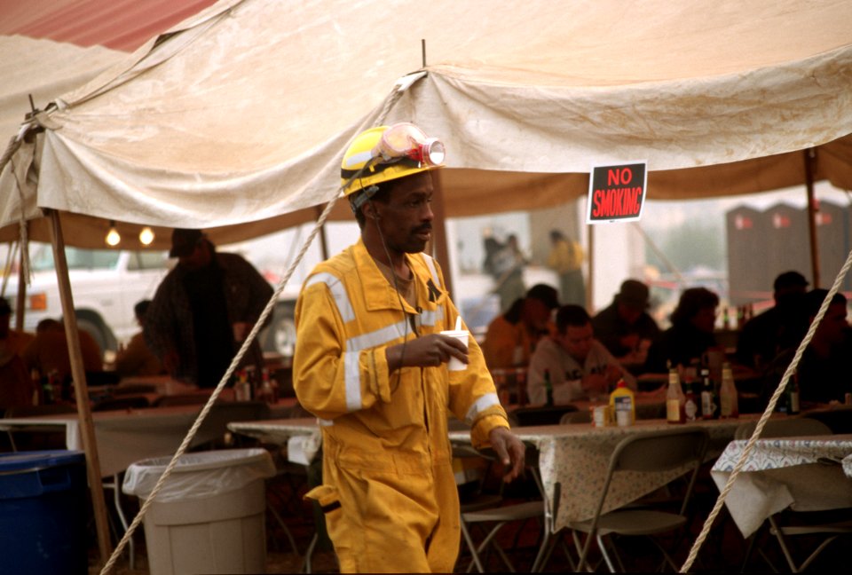 429 Ochoco National Forest Hash Rock Fire camp
