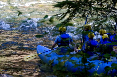 River recreation on the "Wild and Scenic" north Umpqua River photo