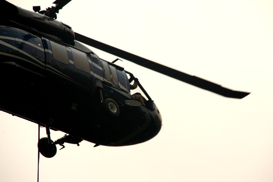 Heli Water Drop Operations