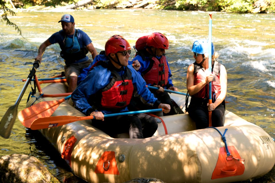 River recreation on the "Wild and Scenic" north Umpqua River