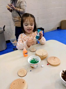 First Capitol Christmas Tree ornament making event in Sweet Home on January 20, 2018 22