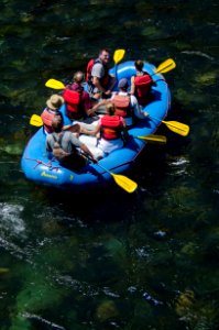 River recreation on the "Wild and Scenic" north Umpqua River photo