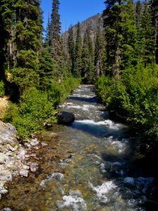 Entiat River By Foot Bridge EntiatRD byPatrickHerman July2013JPG