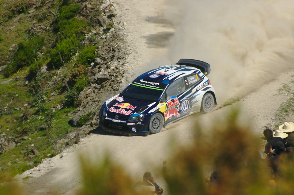 Vw polo race car wrc portugal 2015