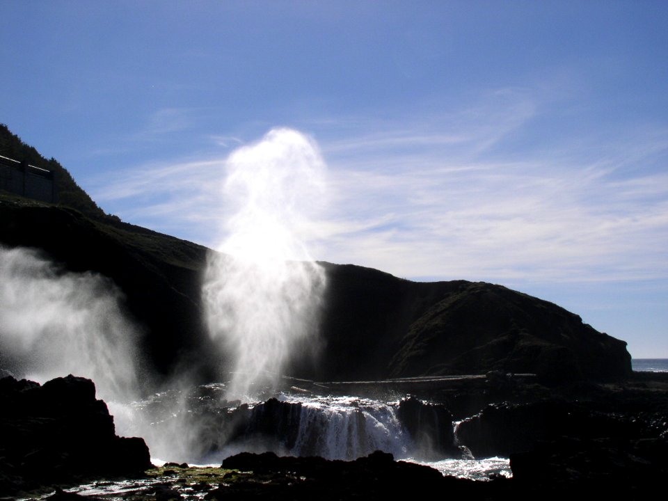 Spouting Horn at Cape Perpetua, Siuslaw National Forest