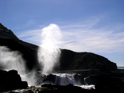 Spouting Horn at Cape Perpetua, Siuslaw National Forest photo