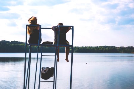 By the lake photo