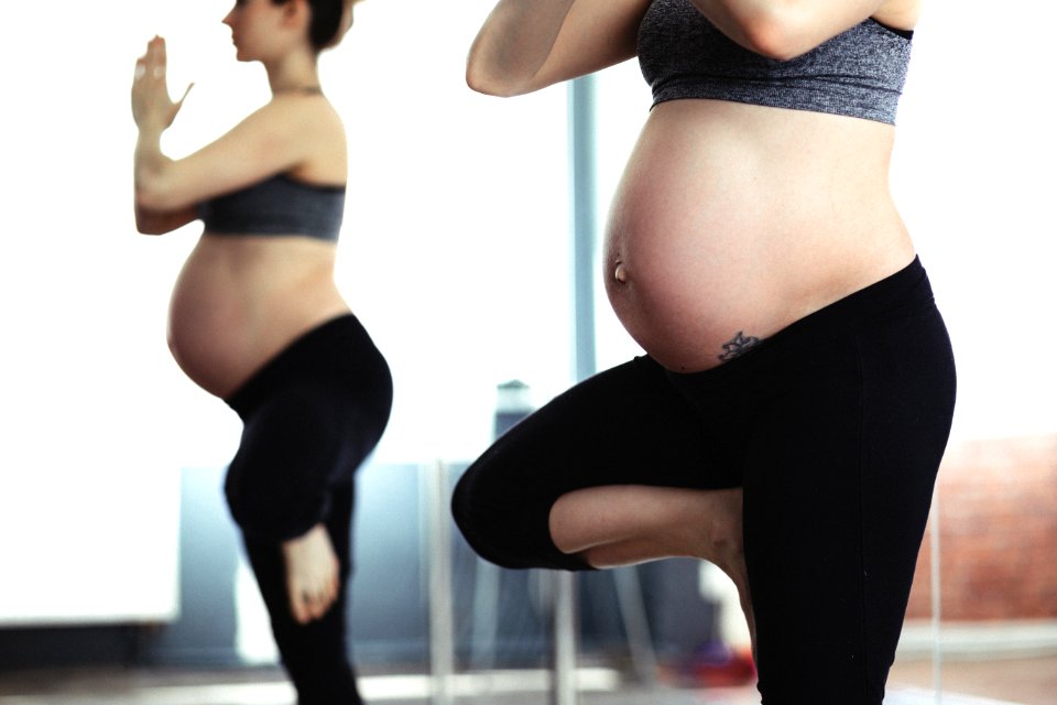 A fit pregnant woman photo