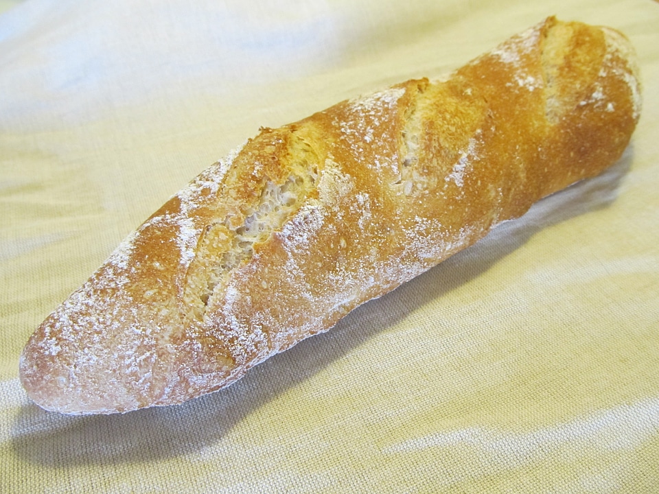 Food white bread bake