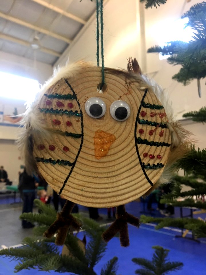 First Capitol Christmas Tree ornament making event in Sweet Home on January 20, 2018 21