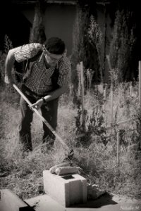 Oficio en la huerta..