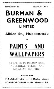 Burman and Greenwood Ltd.